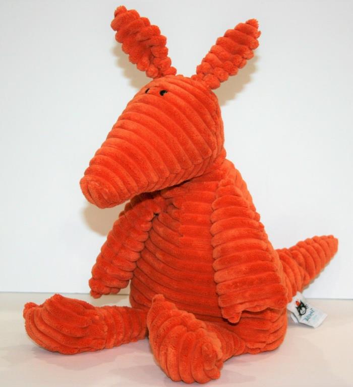 Jellycat Cordy Roy Kangaroo  Corduroy Orange Stuffed Animal Plush 18