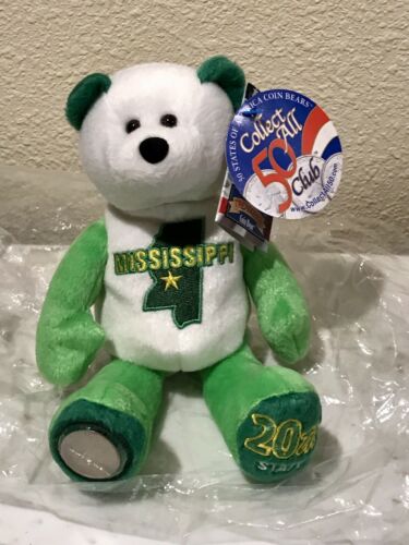 #20 Limited Treasures Mississippi State Quarter Collectible Plush 9