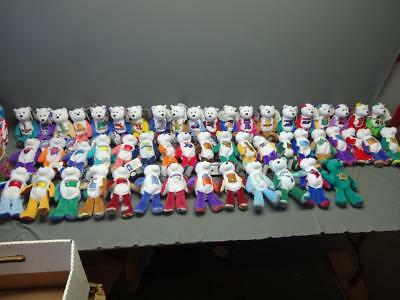 52 Limited Treasures Coin Bears Complete Set States w Tags Coins VG/EX Condition