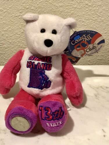 #13 Limited Treasures Rhode Island State Quarter Collectible Plush 9