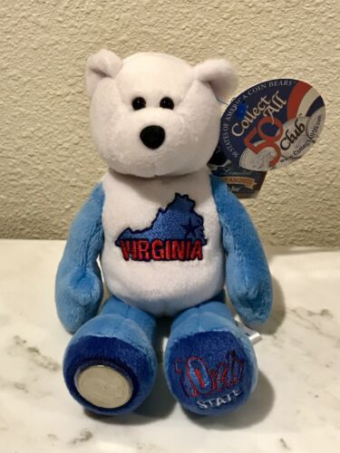 #10 Limited Treasures Virginia State Quarter Collectible Plush 9
