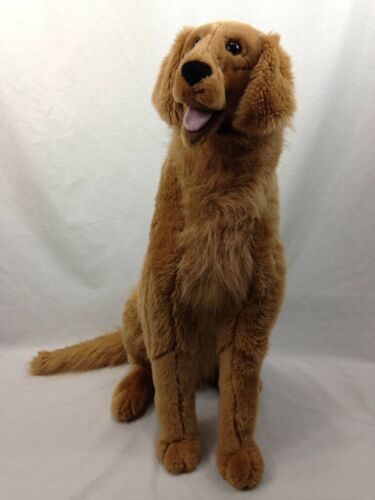 Melissa & Doug Kids Large Stuffed Animal Golden Retriever Dog Life Like 32