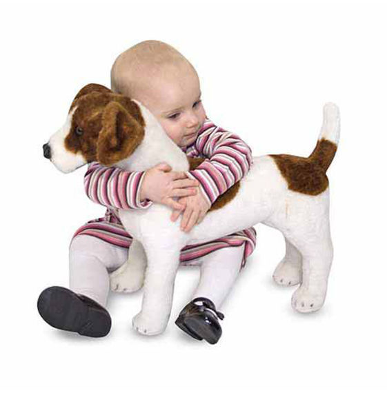Melissa and Doug JACK RUSSELL TERRIER DOG Giant Stuffed Animal