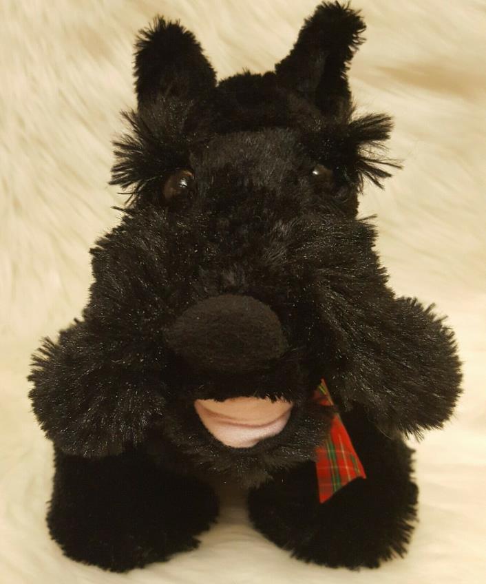 Melissa & Doug Maxwell Scottie Plush Dog, Black Terrier Stuffed Dog, Child's Toy