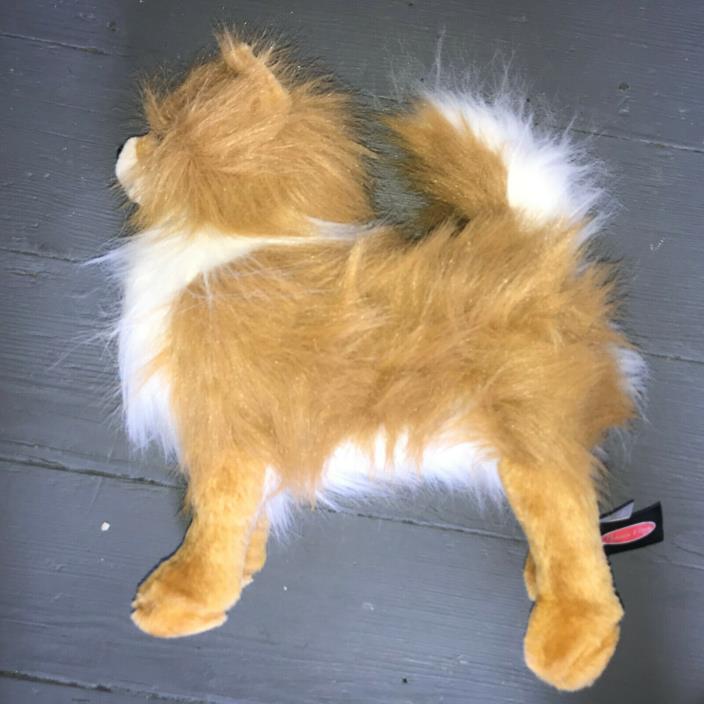 Melissa & Doug Stuffed Animal Dog Plush Pomeranian Realistic Poseable 14