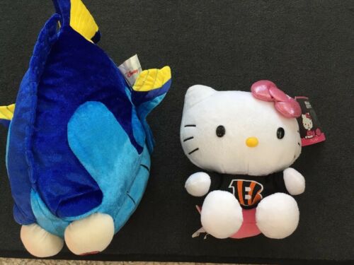 Dory Disney and Hello Kitty stuffed animal lot!