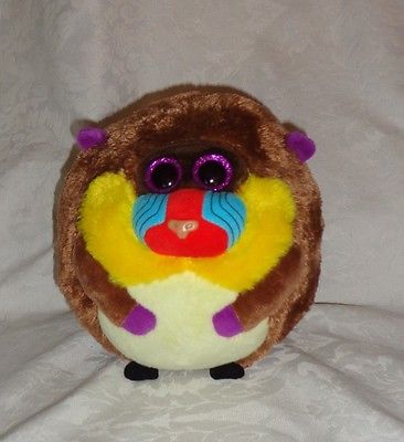 2012 Ty Charlie Roly Poly Baboon 8