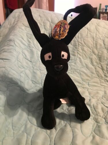 Neopets Shadow Gelert Plushie Stuffed Animal 7” (2004, Tags)