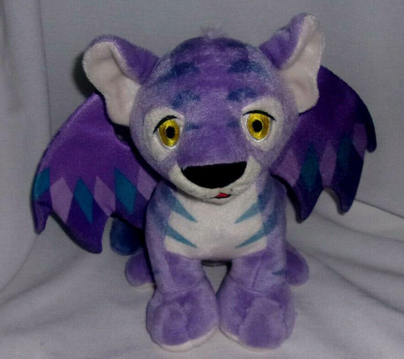 NeoPets Faerie Kougra Talking Light Up Plush Purple Tiger Winged Thinkway Toys