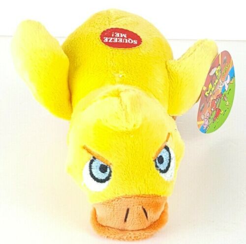 Mad Ducks P.I.I 2011 Plush W/ Quack Sounds Kids Toy Gift 3+ Yellow Duck Only