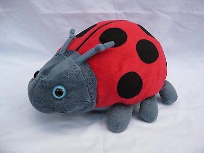 Kohls Cares Eric Carle Very Grouchy Ladybug Red Black Gray Soft Plush Animal 10