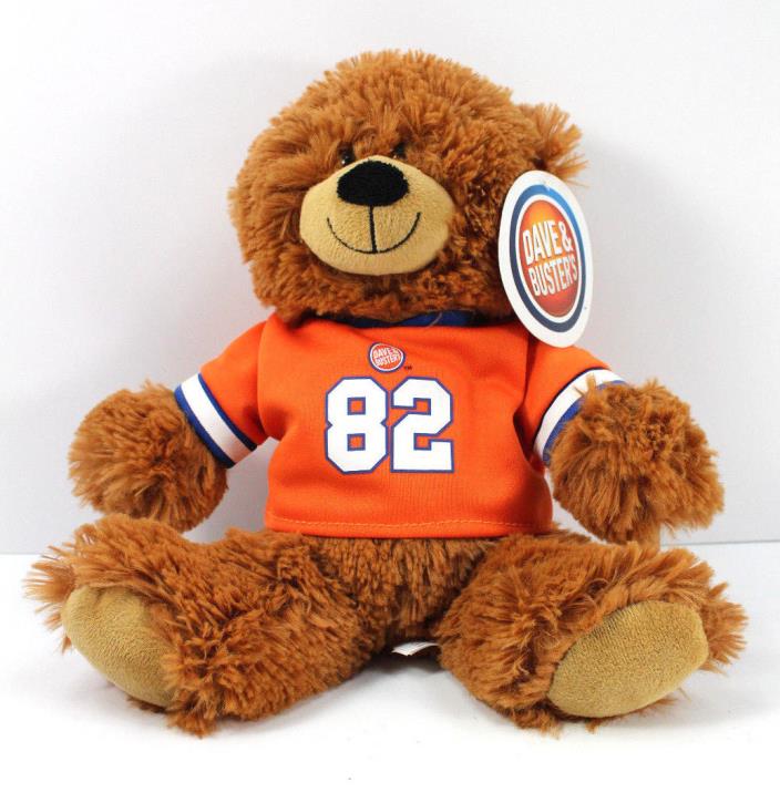D&B Dave And Buster's 82 Jersey Stuffed Bear 10