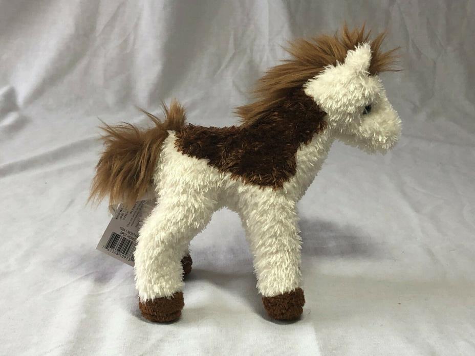Montana Brown & White Horse Lil' Nugget by Douglas Cuddle Toys, about 6/12