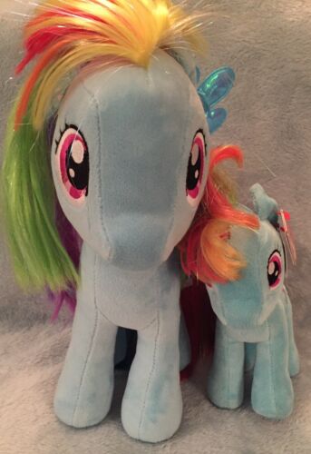 Lot of 2 TY My Little Pony Sparkle Rainbow Dash 7