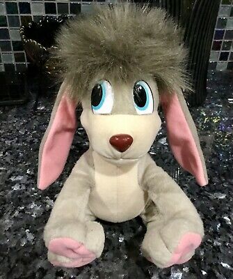 VINTAGE EQUITY MARKETING ANASTASIA POOKA PUPPY DOG SQUEEZE EARS PLUSH SOFT TOY