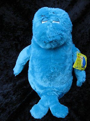 Kohls Cares for Kids Big Blue Fish Seuss Soft Plush One Fish Two Fish Character