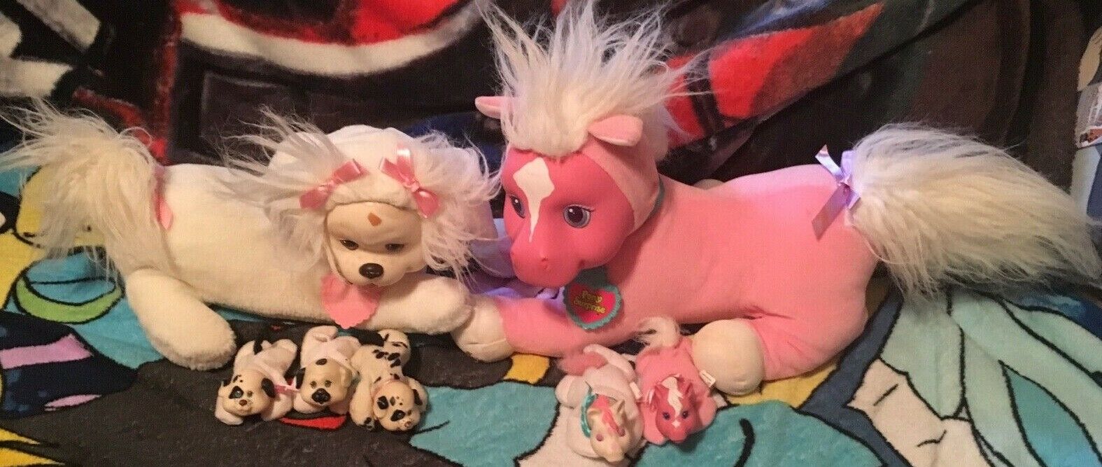VINTAGE PUPPY PONY MOMMA SURPRISE HASBRO USED AS IS