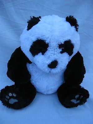 Kohls Cares for Kids Panda Bear Black White Soft Plush Stuffed Animal 10