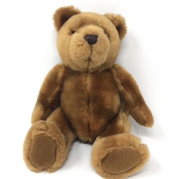 Velvets by Greek Plush Teddy Bear Stuffed Animal Toy Brown 11