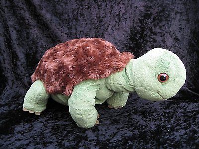 Kohls Cares for Kids Eric Carle The Foolish Tortoise Turtle Green Brown Plush