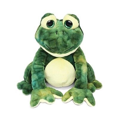 Puzzled Cute Stylish Squat Frog Super Soft Polyester Plush Figures Well Stitche