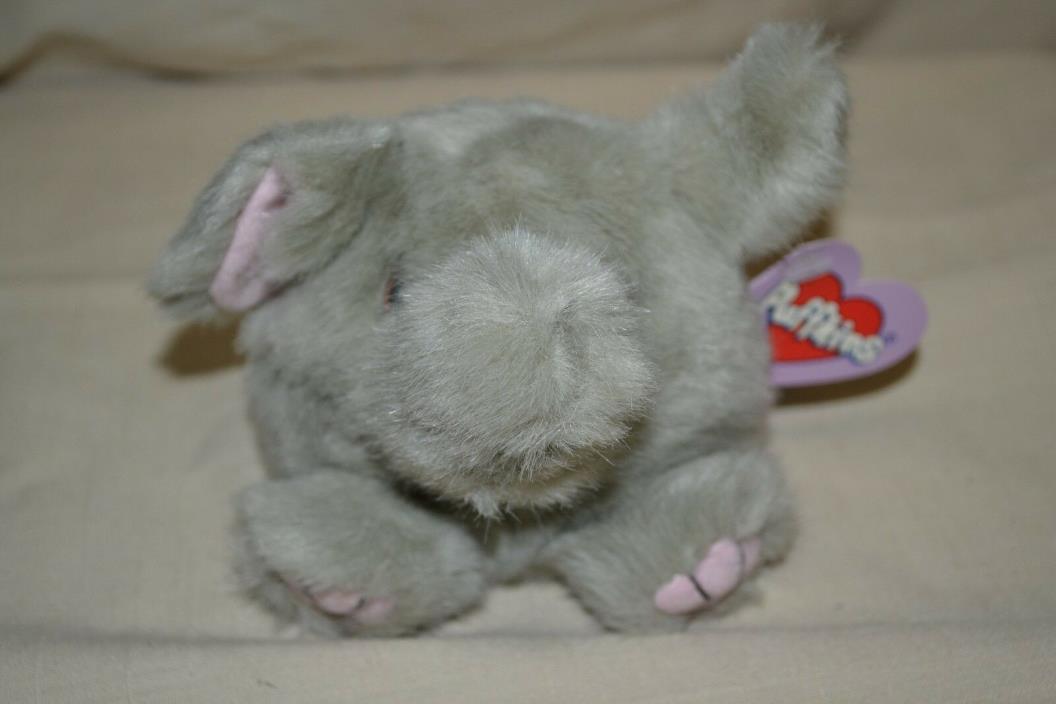 Swibco Puffkins Plush Elly the Grey Elephant