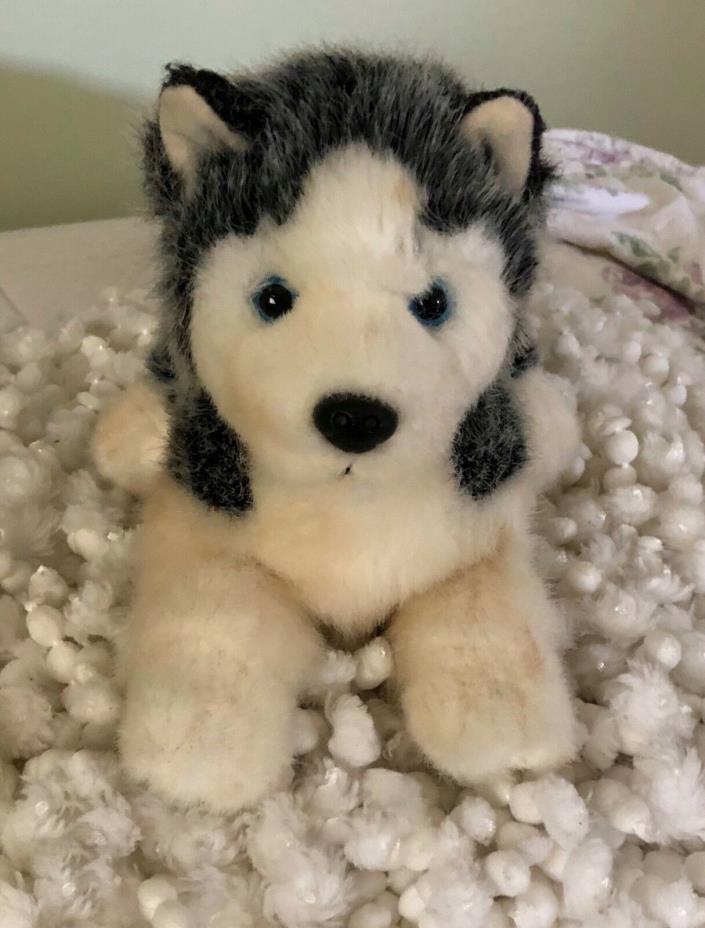 Blizzard Husky dog puppy plush stuffed animal soft toy Russ Berrie 11”