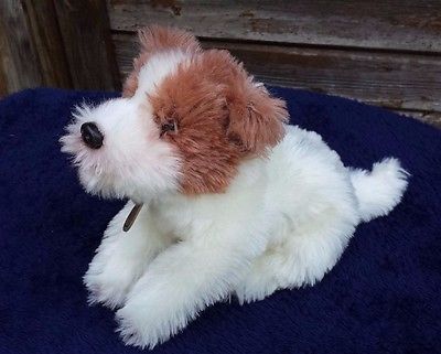 YOMIKO CLASSICS Plush Jack Russel Terruer Stuffed Animal Toy Dog