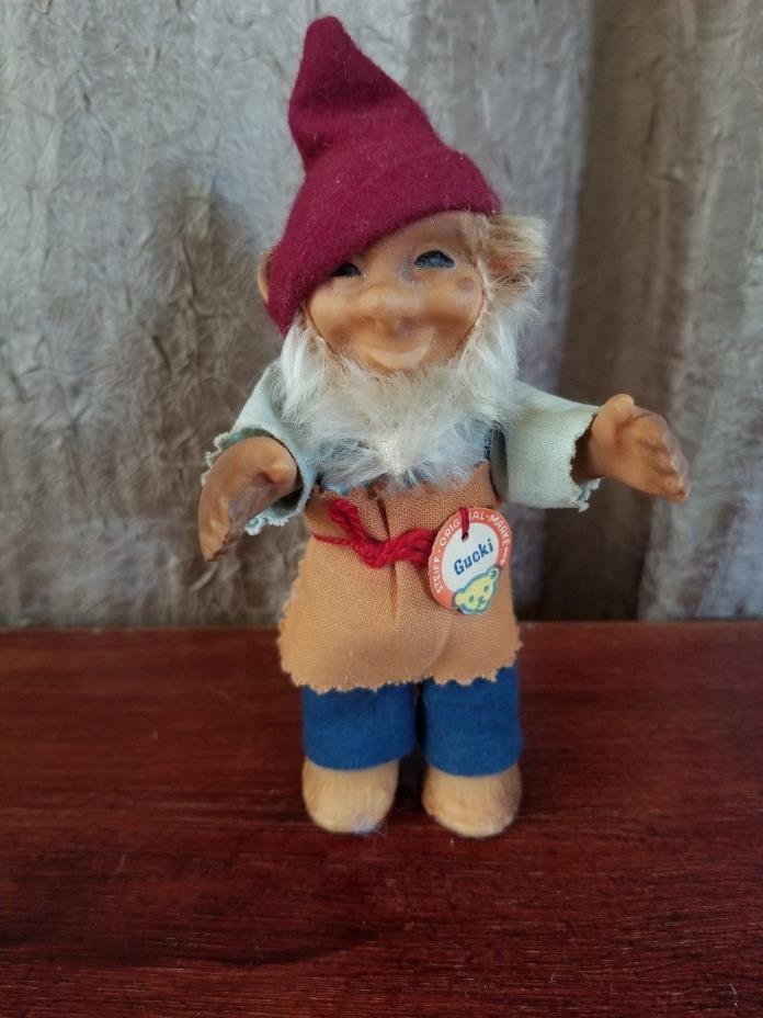 Steiff Gucki Gnome Dwarf Doll with Tag
