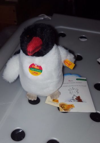 Steiff Peggy Penguin Made In Germany - Tags Included -