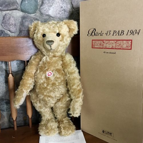 Steiff~Baerle 43 PAB 1904~24” mohair bear~