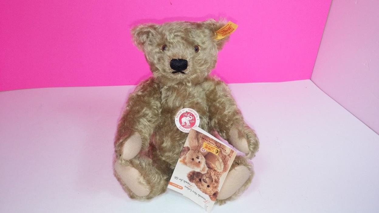 Steiff 2006 Classic Teddy Bear Mohair New with Original Tags FAO Schwarz