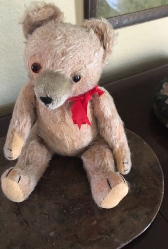 Rare Antique Pre War Steiff Mohair Teddy Bear 12”