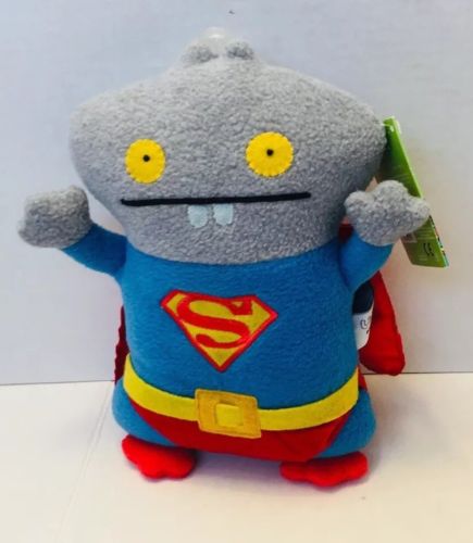 Adorable Cute Cuddly BABO as Superman DC Comics Plush Gund Stuffed Uglydoll 10
