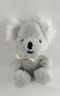 The Rushton Co. Gray Koala Bear White Bow Plush Stuffed Animal 9