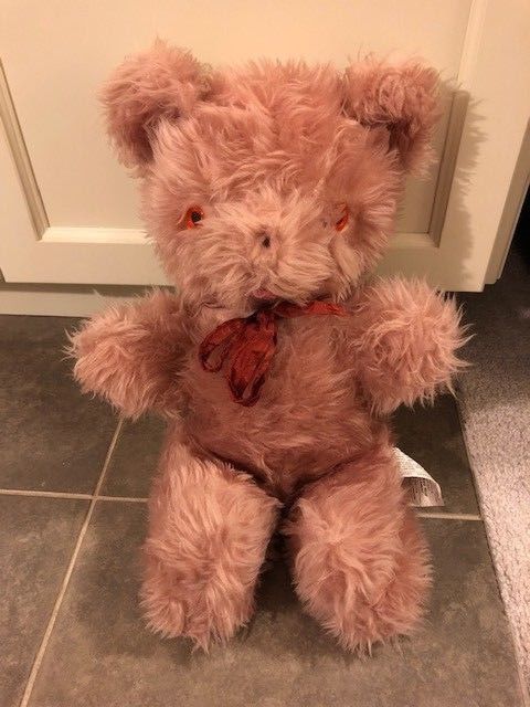 Vintage Regal Canada Talking Pull String Teddy Bear Rare