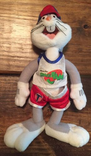 Warner Bros Bugs Bunny From Space Jam Plush 9