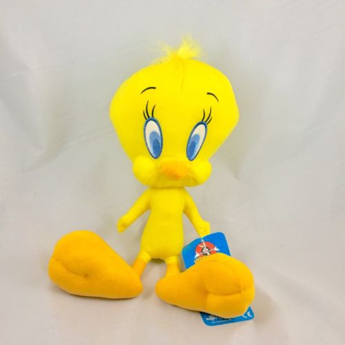 Looney Tunes Tweety Bird plush Stuffed Animal Bright Yellow extra...Toy gift