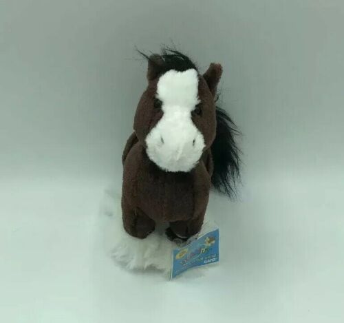 Webkinz Clydesdale Horse HM139 Plush Animal Website Ganz