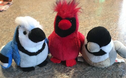 Webkinz, Lil’ Kinz, Cardinal, BlueJay, And Chickadee Plushies Only
