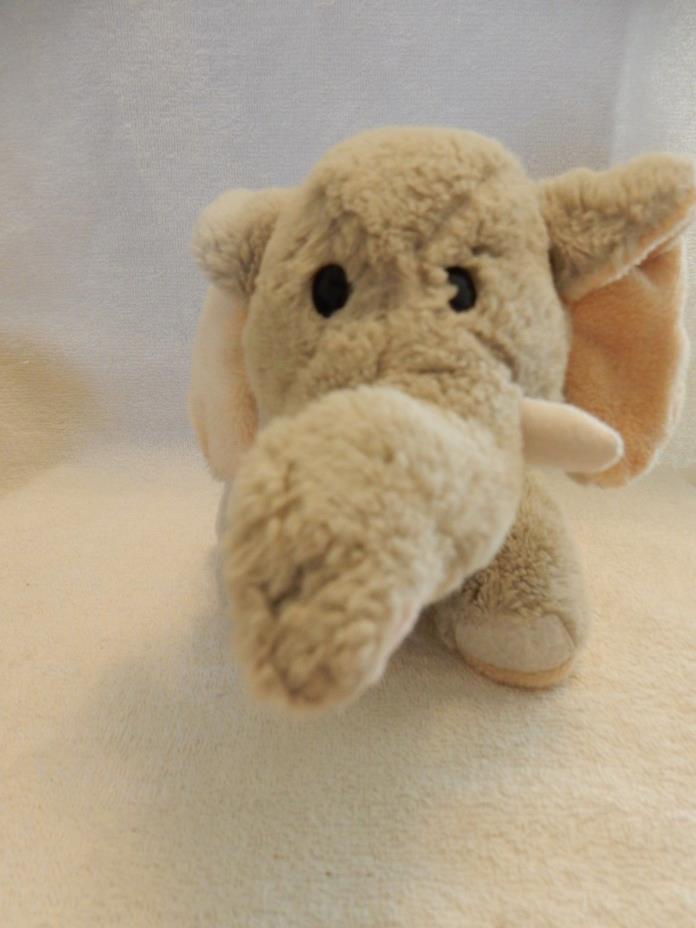 Adorable GANZ Webkinz Gray Velvety Elephant  Plush Toy # HM167 GREAT LOOKING EUC