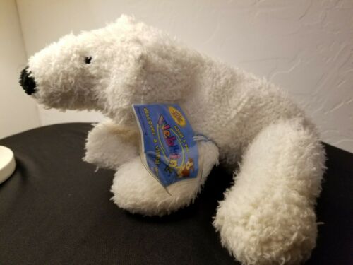 GANZ New WEBKINZ White Polar Bear Plush Toy & Sealed Code