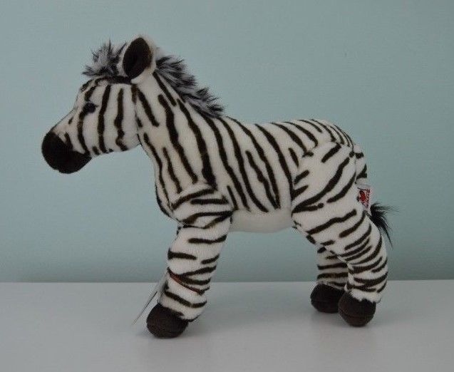 Webkinz Signature Cape Mountain Zebra Plush Stuffed Animal Toy WKSE3001 w/Code