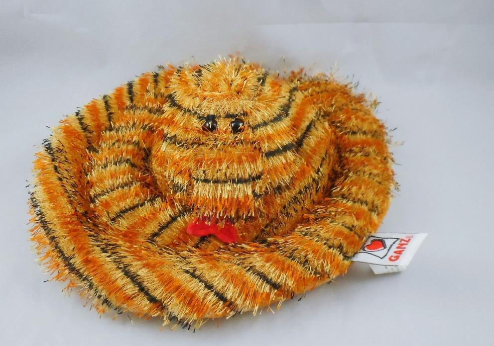 Ganz Webkinz HM154 Tiger Snake, plush stuffed animal, No code