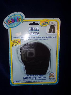 BLACK JEANS   -  fits most WEBKINZ cat dog pet CLOTHING new