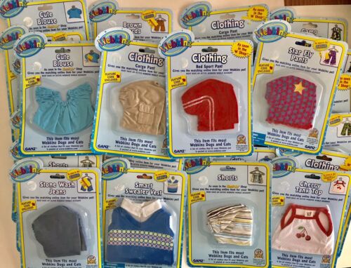 Lot Of 28 Webkinz Clothing Clothes With Unused Codes Factory Sealed