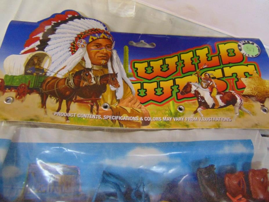 Billy V Toys, Wild West, Playset with playmat, Collectible Plastic Soldiers, NEW