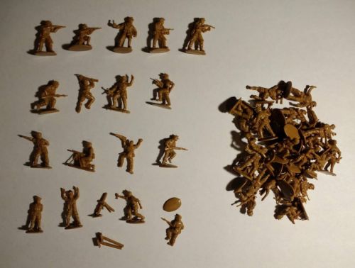 1977 Matchbox Afrika Corps Set P5004, Incomplete