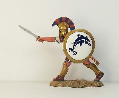 KING & COUNTRY AG010 ANCIENT GREECE HOPLITE CHARGING WITH SWORD......