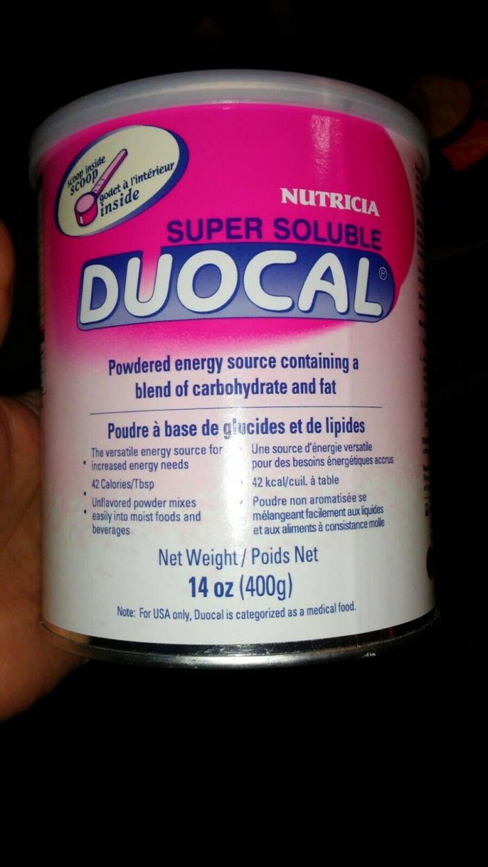 Nutricia Super Soluble duocal 14oz Can Powdered 9 Cans. 105 cans Available